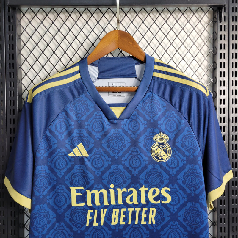 Camisa Real Madrid Royal Blue 23/24 - Versão Torcedor Masculina