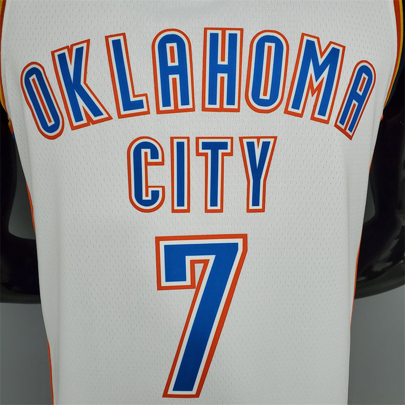 Camisa Oklahoma City Thunder NBA - Nike White - Anthony 7
