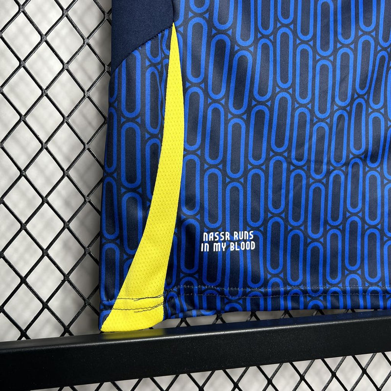 Kit Infantil Al-Nassr - Away 24/25 - Adidas - Azul - KAFD
