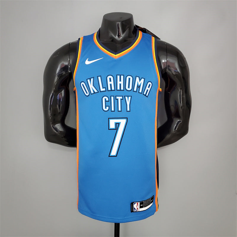 Camisa Oklahoma City Thunder NBA - Nike Light Blue - Anthony 7