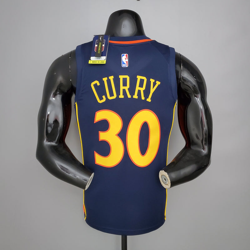 Camisa Golden State Warriors NBA - Nike Blue - Curry 30