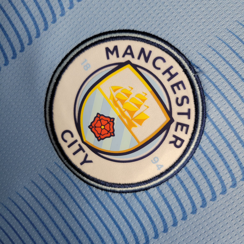 Camisa Manchester City Home 23/24 - Versão Torcedor Masculina