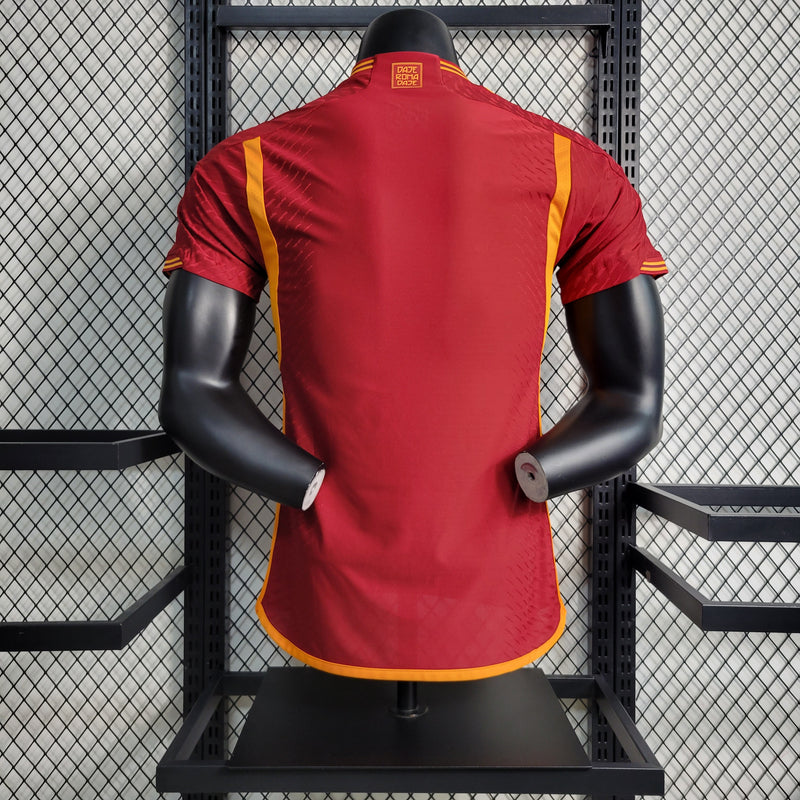 Camisa Roma Home 23/24 - Versão Jogador Masculina