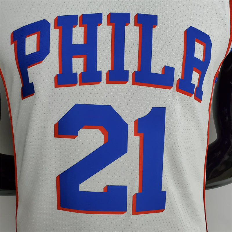 Camisa Philadelphia 7ers NBA - Nike White - Embiid 21