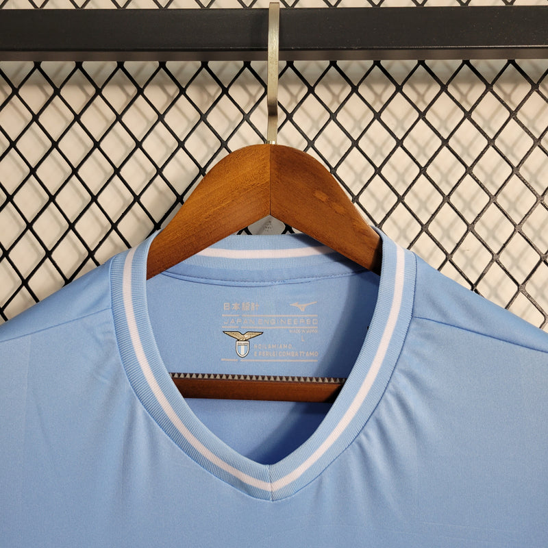 Camisa Lázio Home 23/24 - Versão Torcedor Masculina