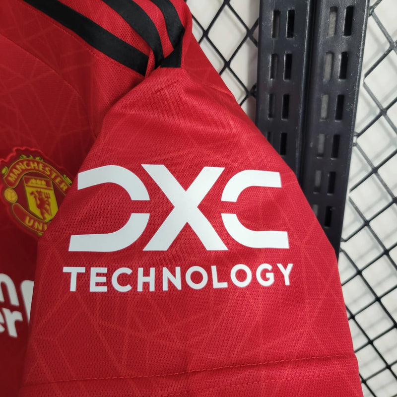 Camisa Manchester United Home 23/24 - Versão Torcedor Masculina
