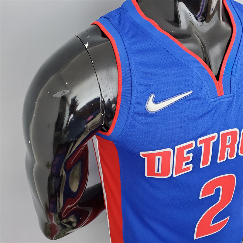 Camisa Detroit Pistons NBA - Nike Blue - Cunningham 2