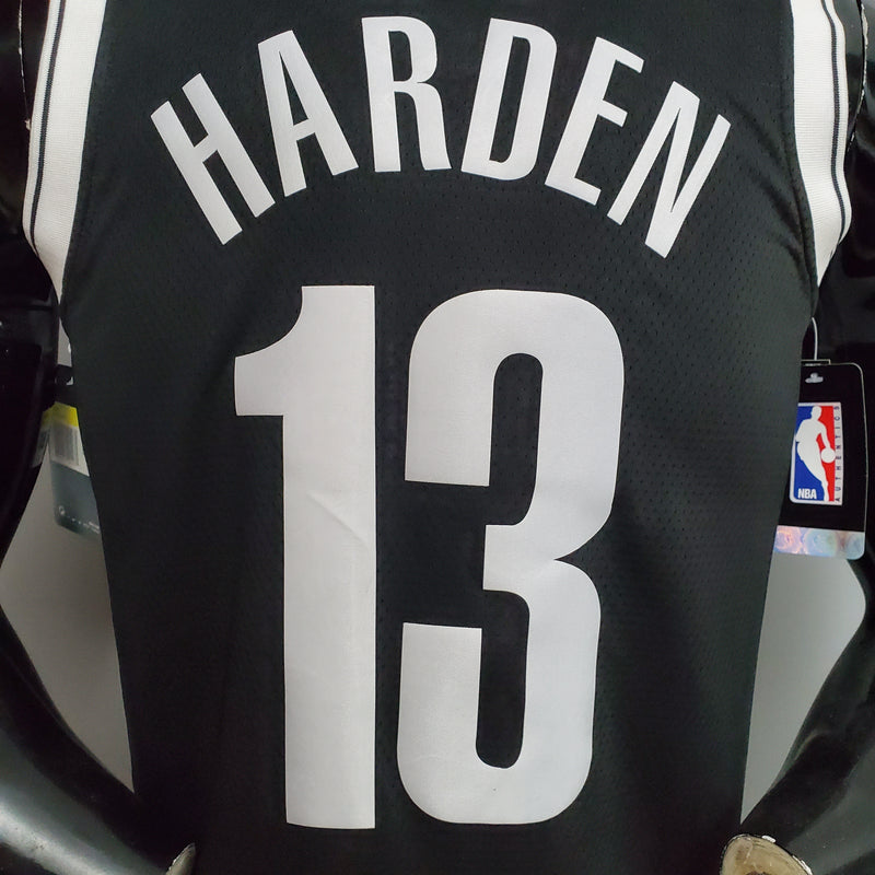 Camisa Brooklin Nets NBA - Nike Black - Harden 13