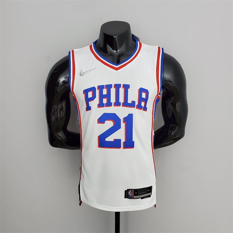 Camisa Philadelphia 7ers NBA - Nike White - Embiid 21