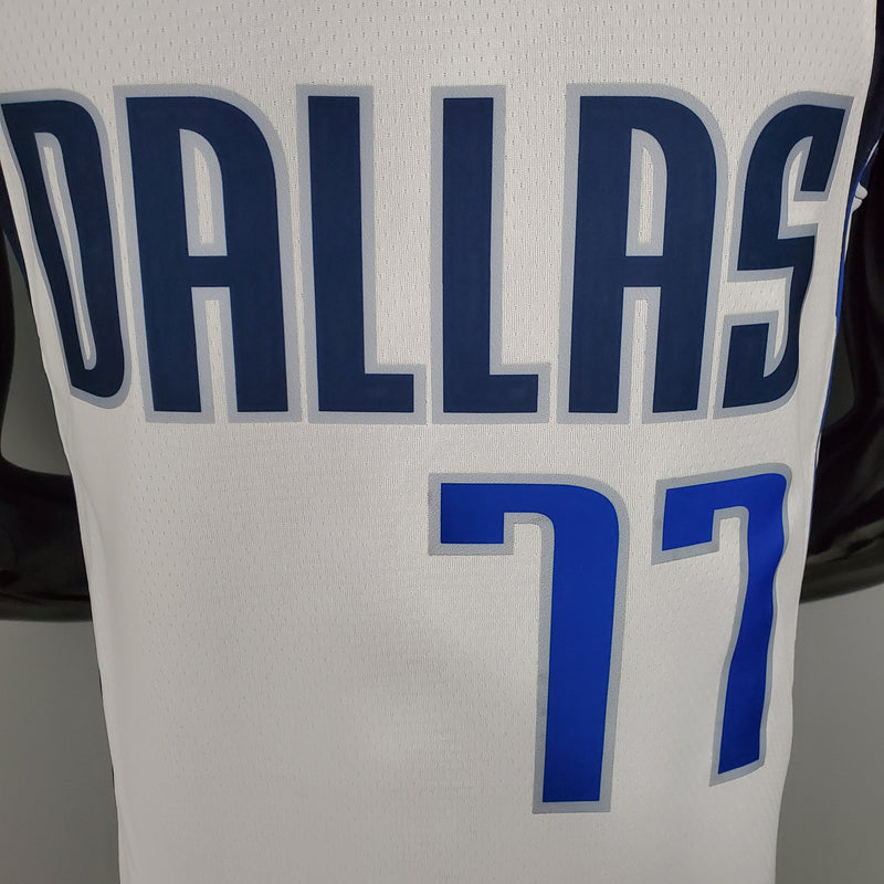 Camisa Dallas Maverick NBA - Nike White - Doncic 77