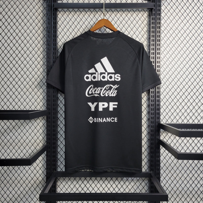 Camisa Argentina Training Black - Masculina