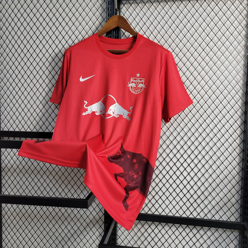 Camisa RB Salzburg Special Edition Red 23/24 - Versão Torcedor Masculina
