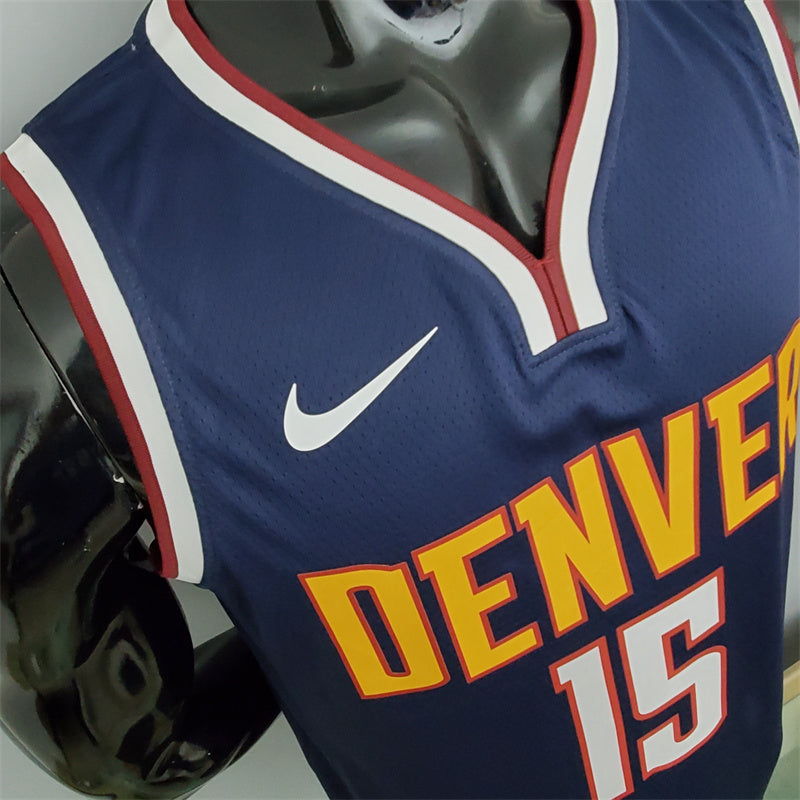 Camisa Denver Nuggets NBA - Nike Navy Blue - Jokic 15