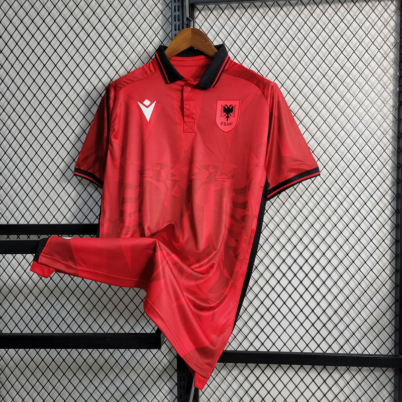 Camisa Albânia Euro Home 24/25 - Versão Torcedor Masculina