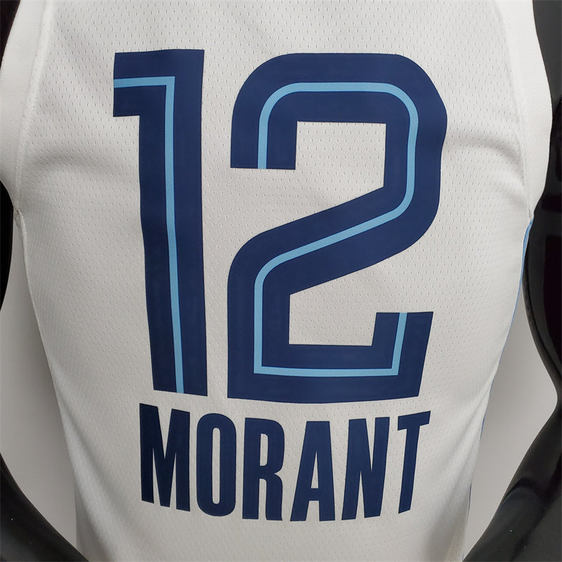 Camisa Memphis Grizzlies NBA - Nike White - Morant 12