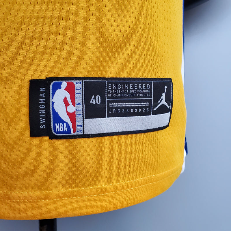 Camisa Golden State Warriors NBA - Nike Yellow - Curry 30