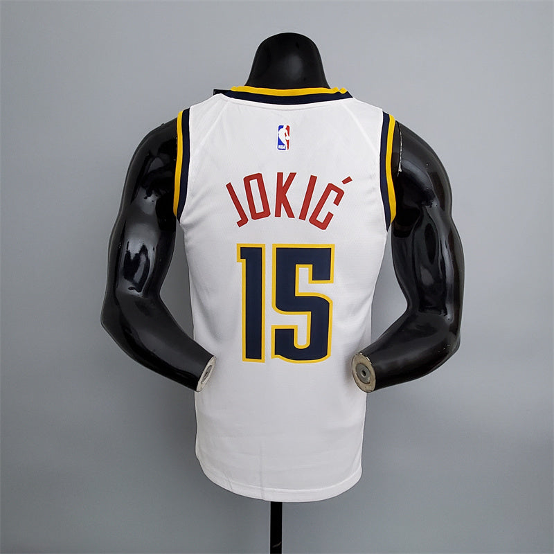 Camisa Denver Nuggets NBA - Nike White - Jokic 15