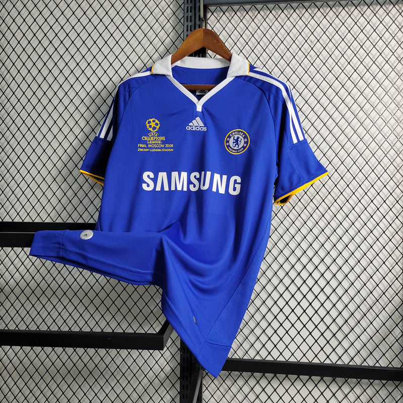 Camisa Chelsea Retrô 08/09 - Versão Torcedor Masculina