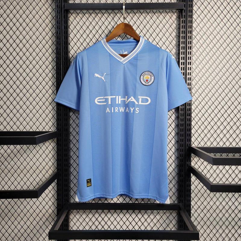 Camisa Manchester City Home 23/24 - Versão Torcedor Masculina