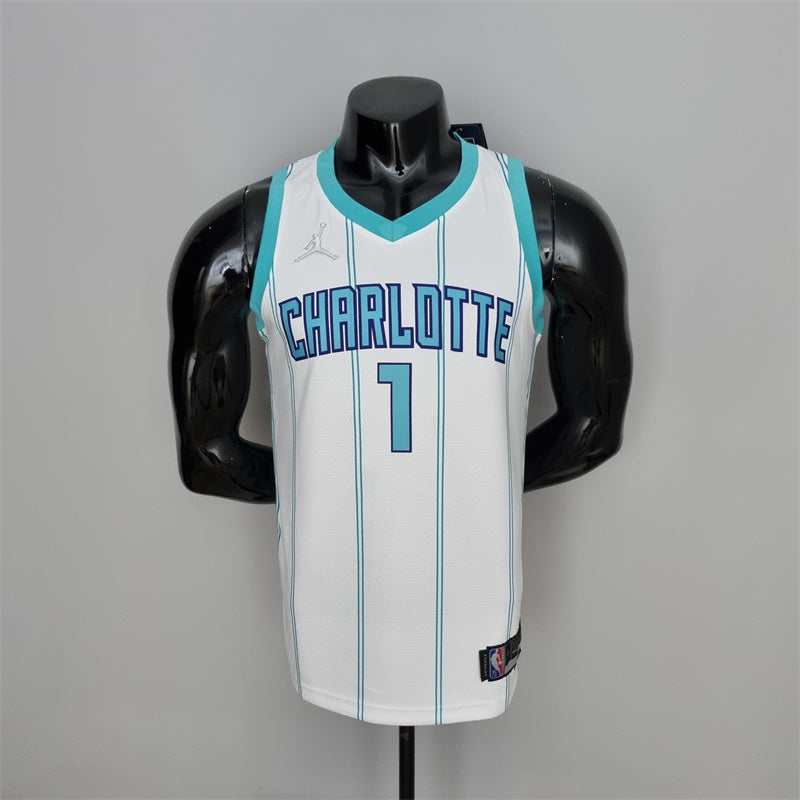 Camisa Charlotte Hornets NBA - Jordan White - Ball 1
