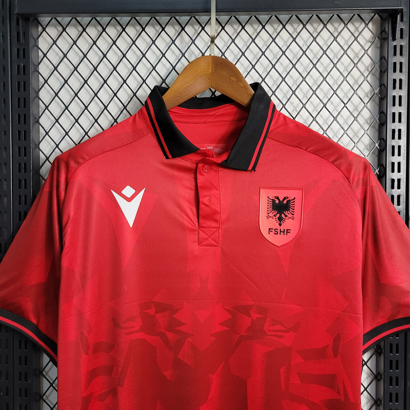 Camisa Albânia Euro Home 24/25 - Versão Torcedor Masculina