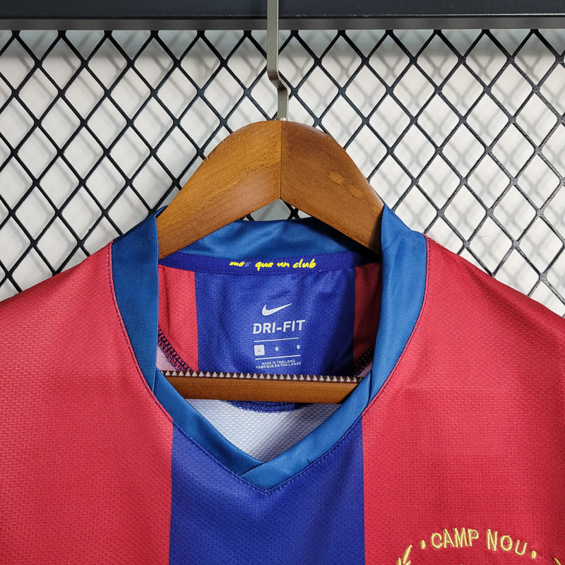 Camisa Barcelona Retrô 07/08 - Versão Torcedor Masculina