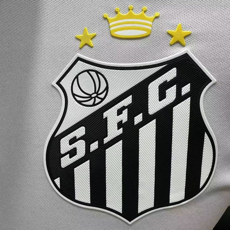 Camisa Santos Home 24/25 - Jogador Umbro Masculina – Branca
