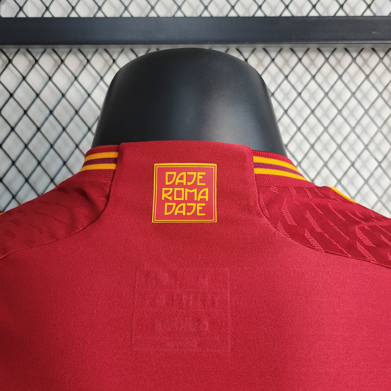 Camisa Roma Home 23/24 - Versão Jogador Masculina