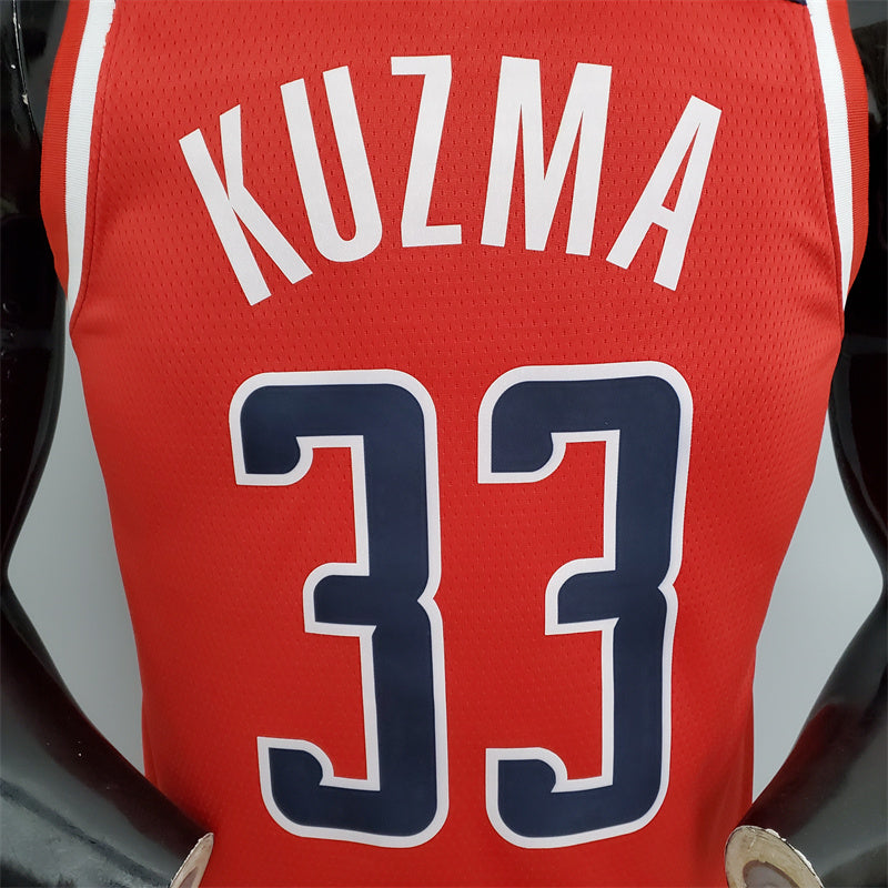 Camisa Washington Wizards NBA - Nike Red - Kuzma 33