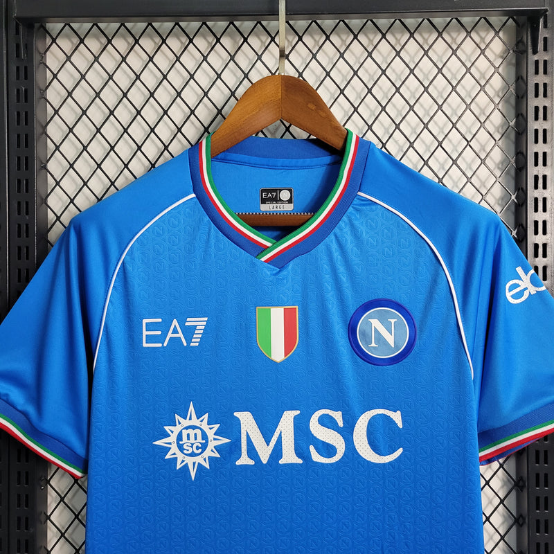 Camisa Napoli Home 23/24 - Versão Torcedor Masculina