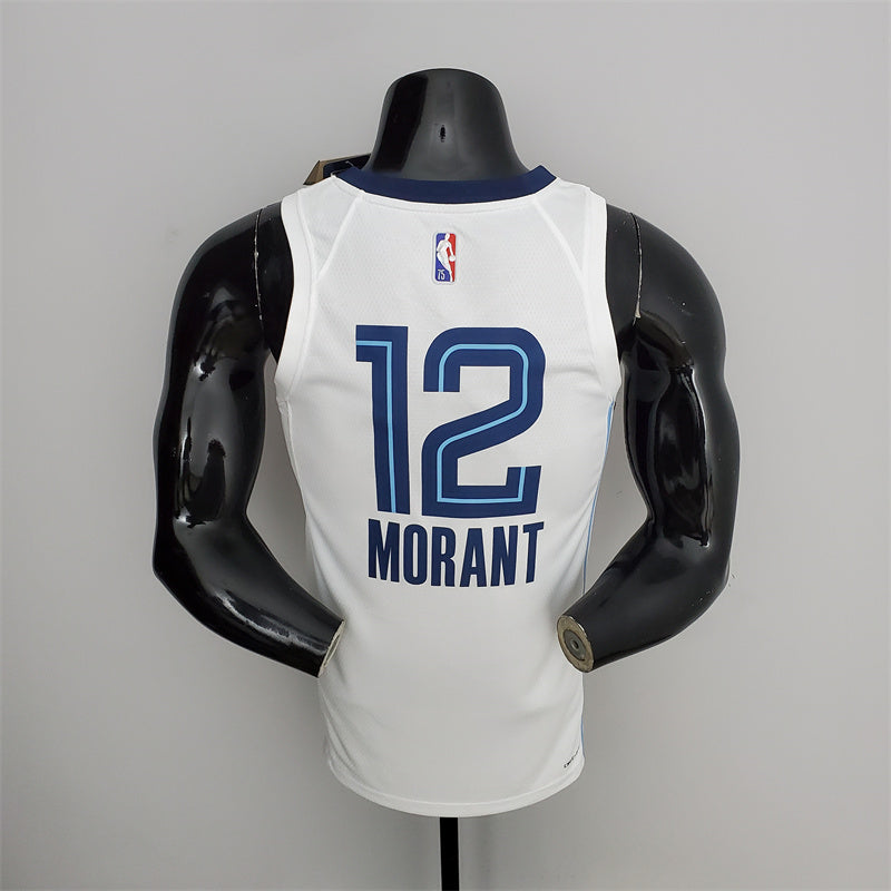 Camisa Memphis Grizzlies NBA - Nike White - Morant 12