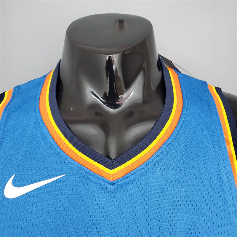 Camisa Oklahoma City Thunder NBA - Nike Light Blue - Anthony 7
