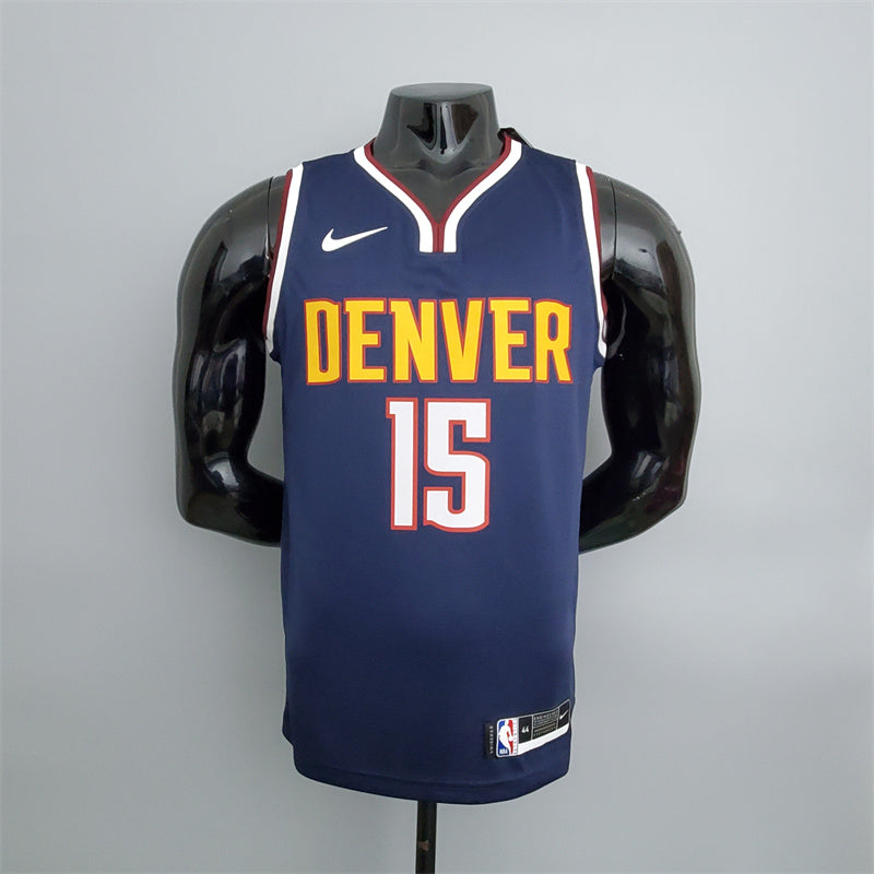 Camisa Denver Nuggets NBA - Nike Navy Blue - Jokic 15