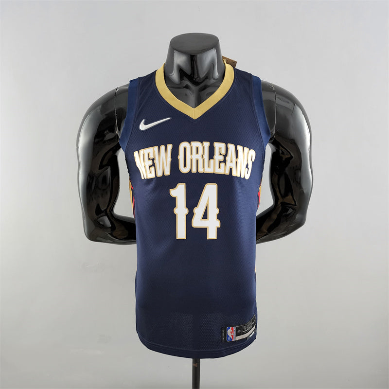 Camisa New Orleans Pelicans NBA - Nike Navy Blue - Ingram 14