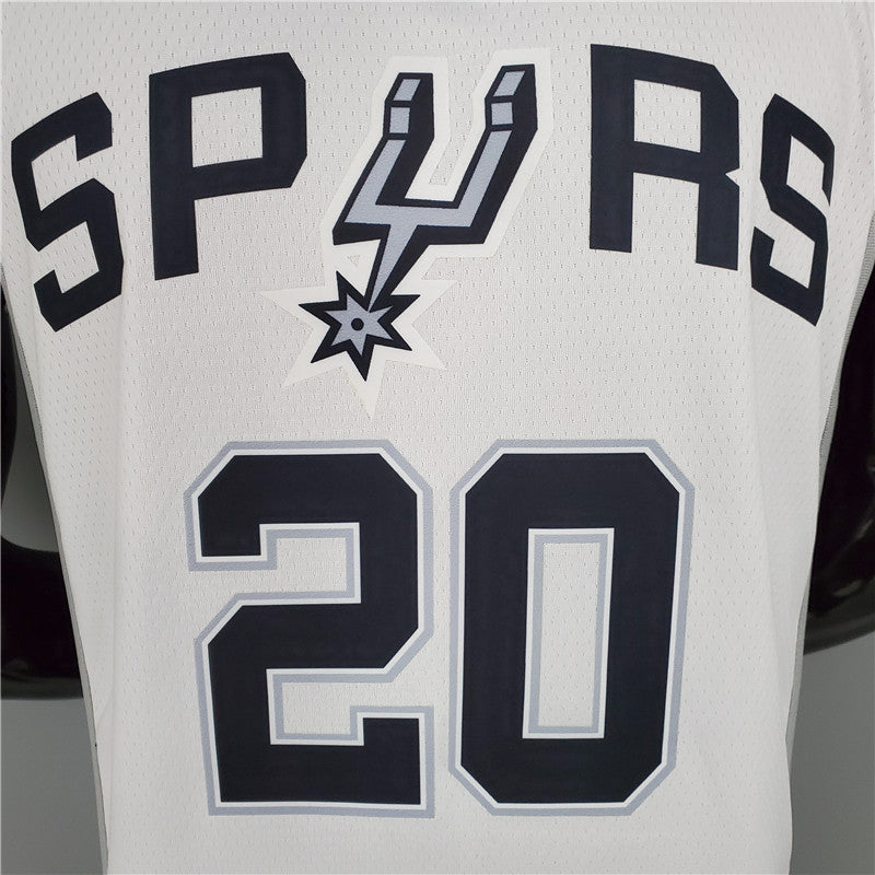 Camisa San Antonio Spurs NBA - White - Ginobili 20