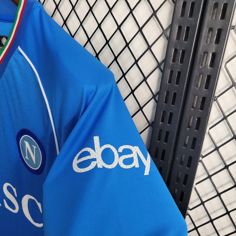 Camisa Napoli Home 23/24 - Versão Torcedor Masculina