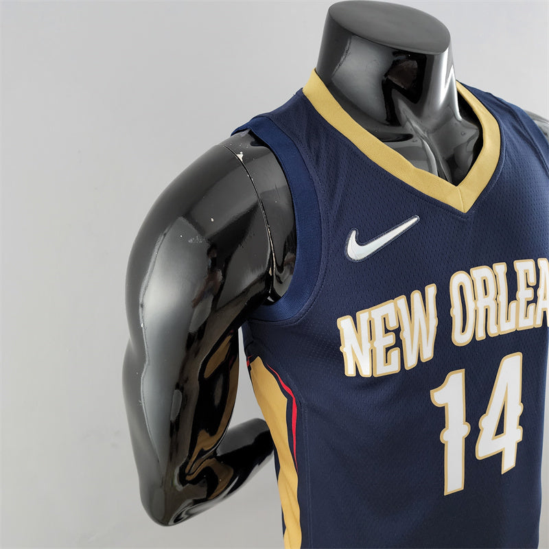 Camisa New Orleans Pelicans NBA - Nike Navy Blue - Ingram 14
