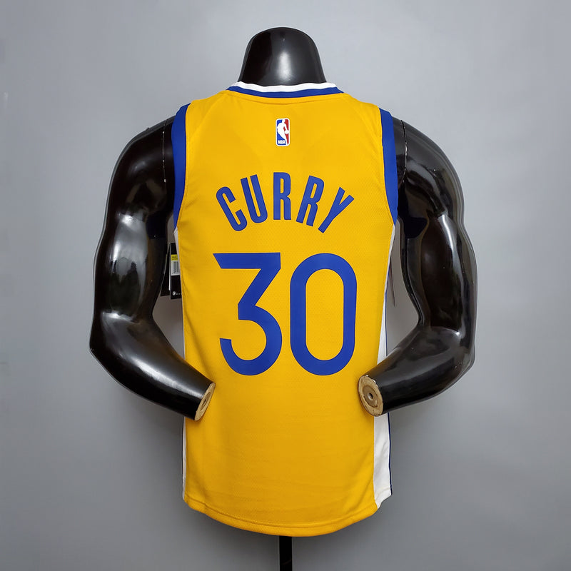 Camisa Golden State Warriors NBA - Nike Yellow - Curry 30