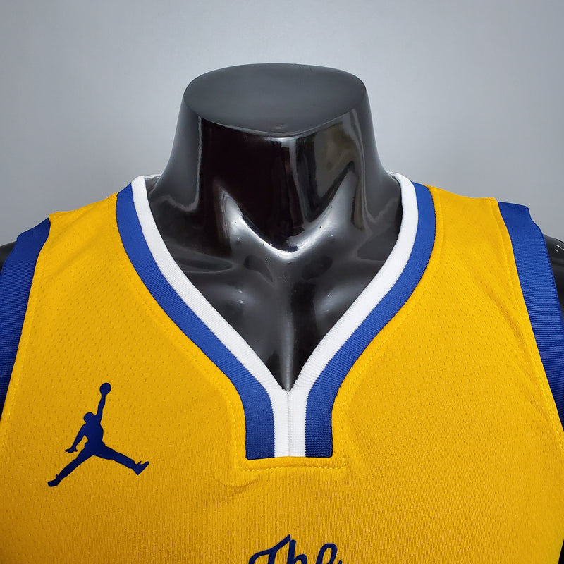 Camisa Golden State Warriors NBA - Nike Yellow - Curry 30