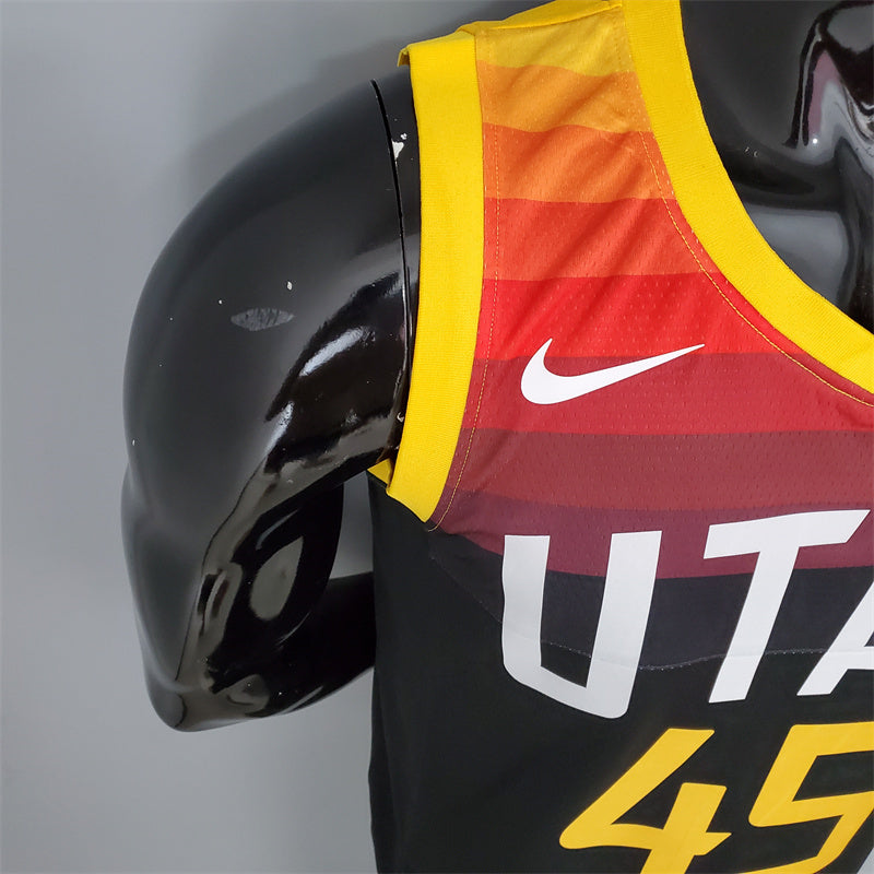Camisa Utah Jazz NBA - Nike Black - Mitchell 45