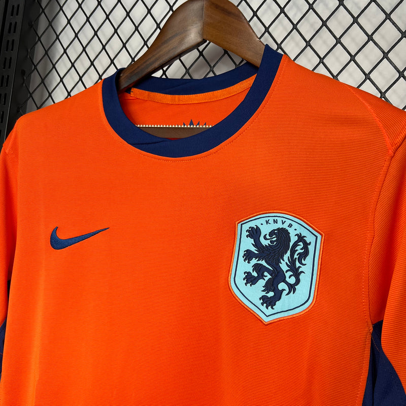 Camisa Holanda Home 24/25 - Versão Torcedor Masculina