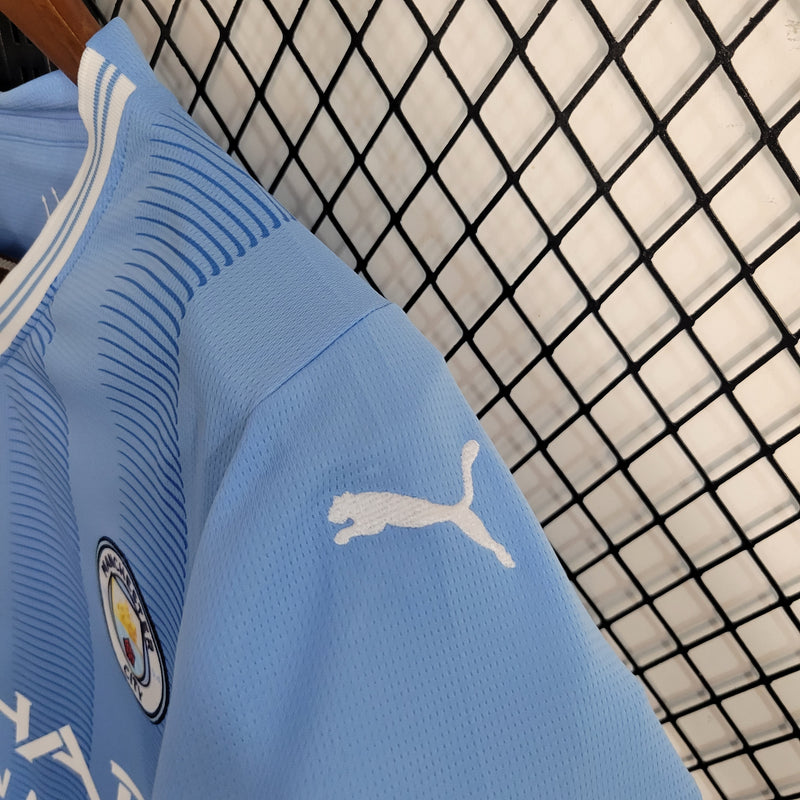Camisa Manchester City Home 23/24 - Versão Torcedor Masculina