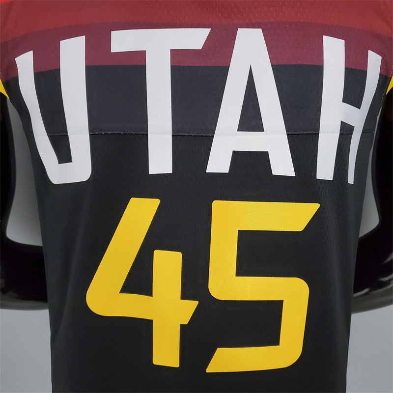 Camisa Utah Jazz NBA - Nike Black - Mitchell 45