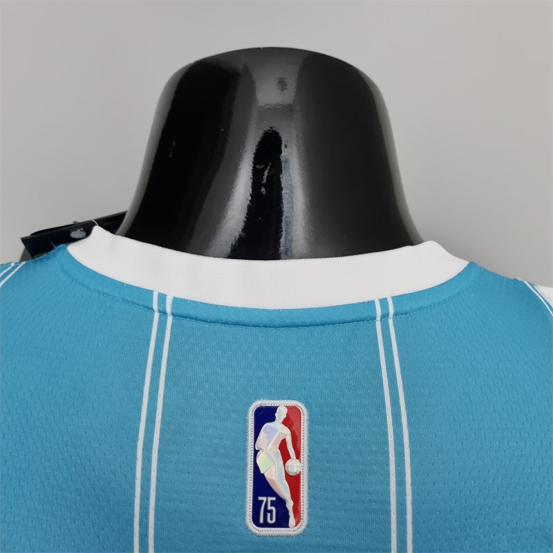 Camisa Charlotte Hornets NBA - Jordan Light Blue - Ball 1