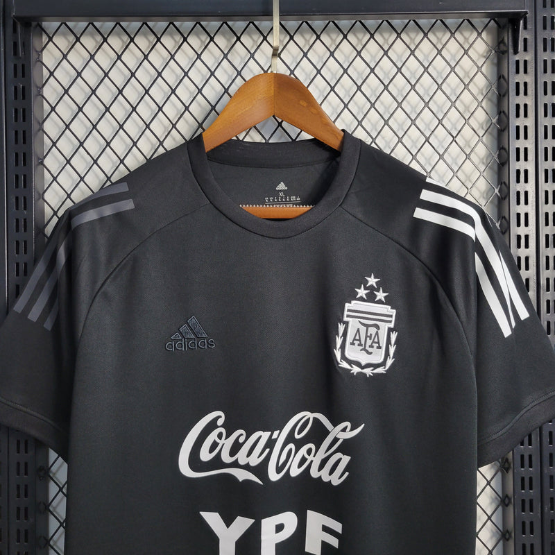 Camisa Argentina Training Black - Masculina