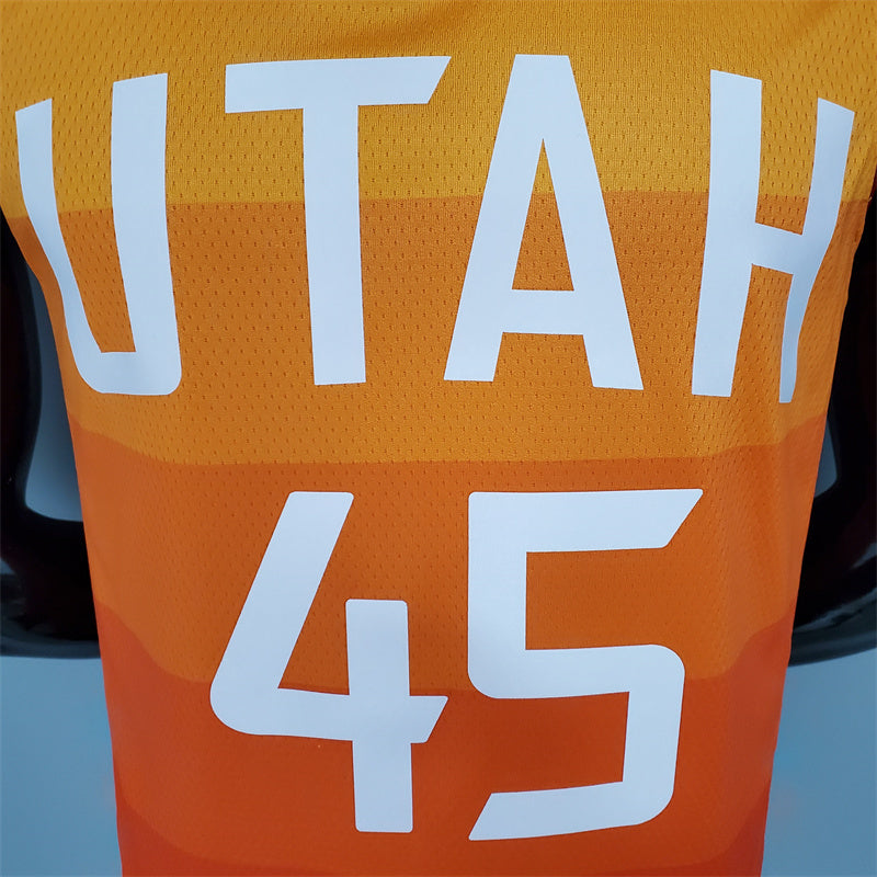 Camisa Utah Jazz NBA - Nike Orange - Mitchell 45