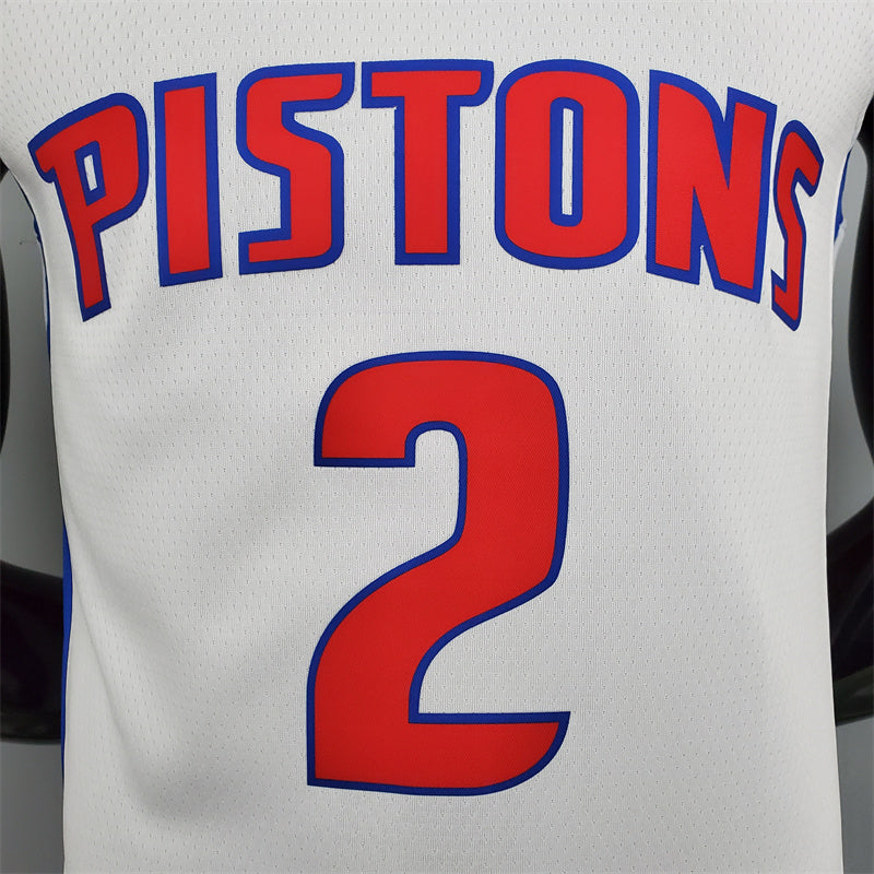 Camisa Detroit Pistons NBA - Nike White - Cunningham 2
