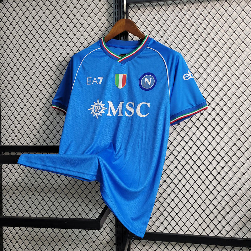 Camisa Napoli Home 23/24 - Versão Torcedor Masculina
