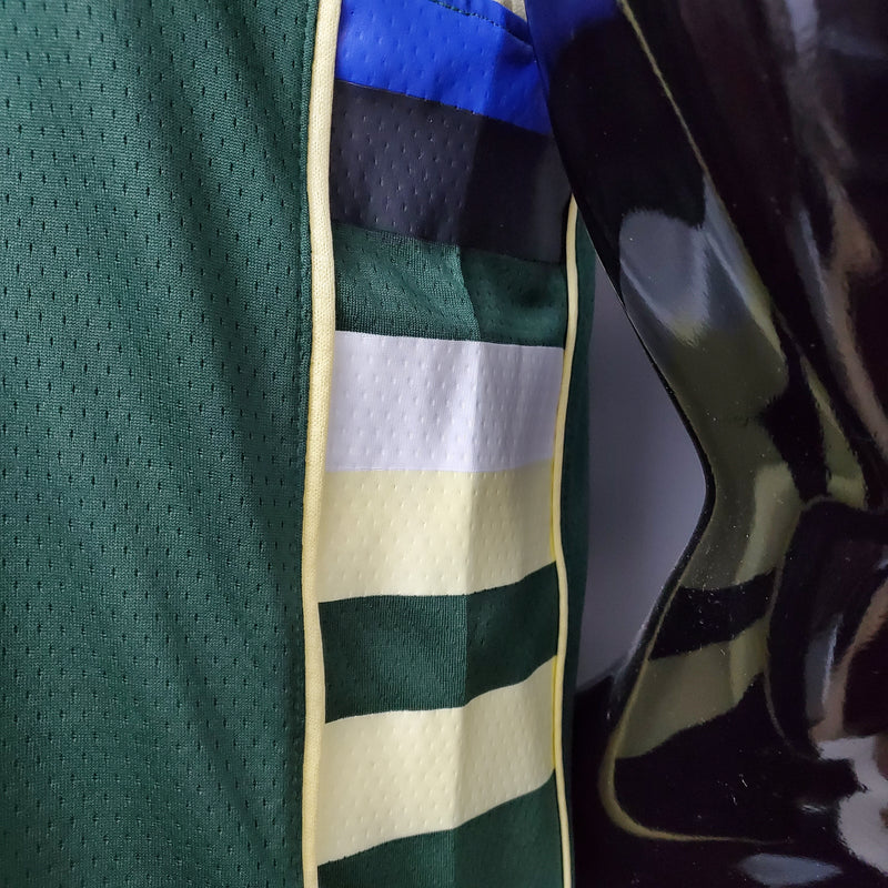 Camisa Milwaukee Bucks NBA - Nike Green - Antetokounmpo 34