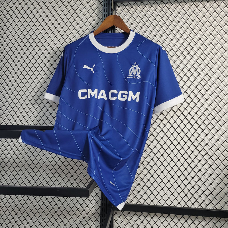Camisa Olympique de Marseille Away 23/24 - Versão Torcedor Masculina
